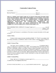 Free Invoice Template For Builders