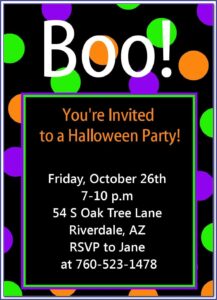 Free Mad Science Birthday Party Invitation Templates