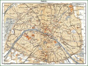 Free Map Of Paris