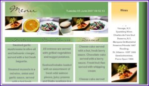 Free Restaurant Brochure Templates Psd