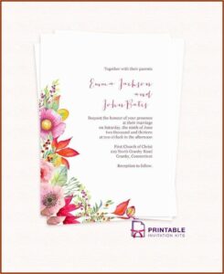 Free Wedding Invitation Maker Download
