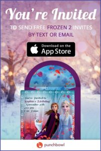 Frozen 2 Birthday Invitations Online