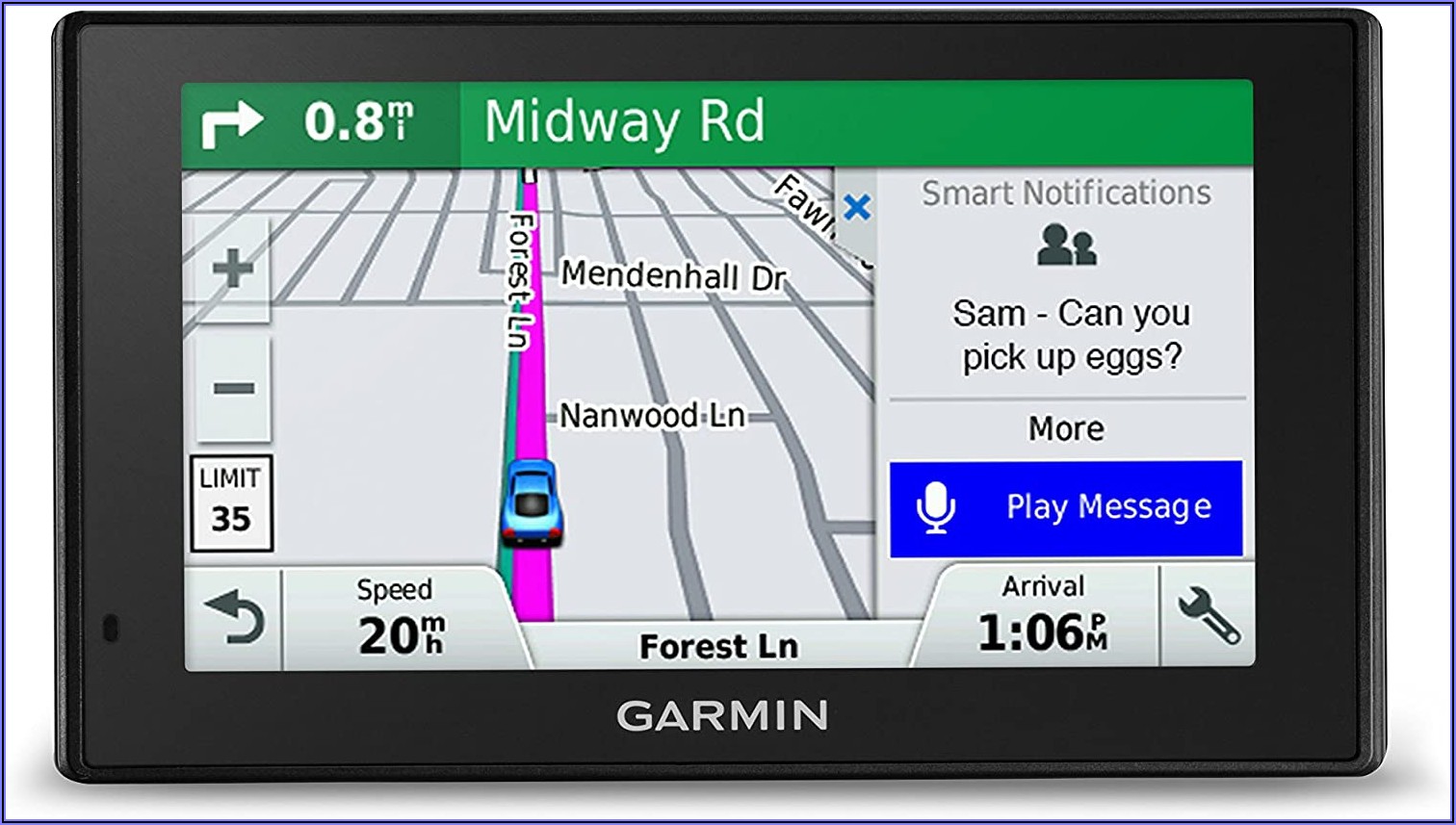 Garmin Smart Gps With Voice Command Wifi And Lifetime Maps And Traffic