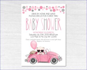 Gender Reveal Invitations Free Spanish