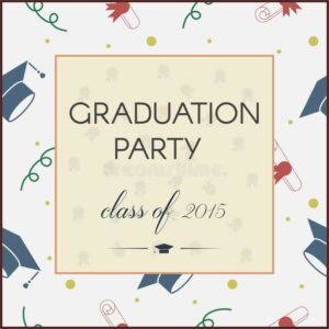Graduation Ceremony Invitation Card Background
