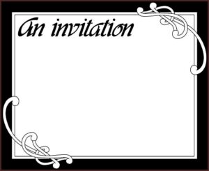 Graduation Invitation Card Template Free