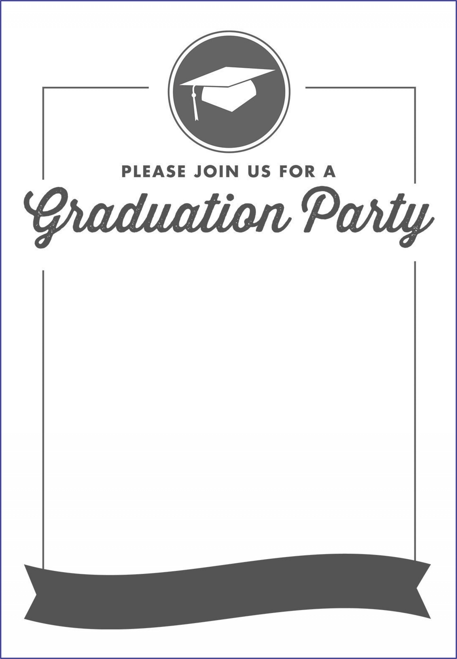Graduation Party Templates