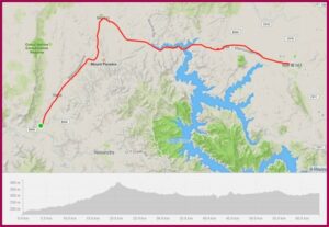 Great Vic Rail Trail Map