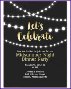 Hawaiian Christmas Invitation Templates