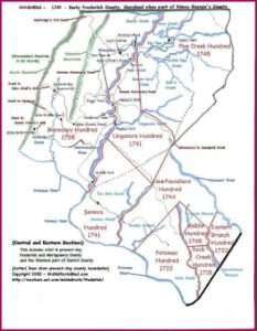 Historic Maps Of Frederick County Maryland