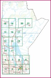 Ice Road Truckers Route Map Manitoba