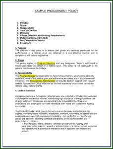 Indirect Procurement Process Map