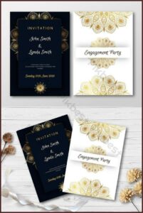 Invitation Card Design Template Free Download