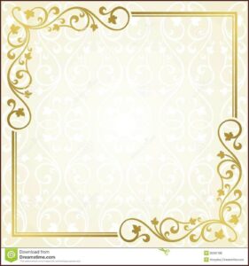 Invitation Card Template Blank