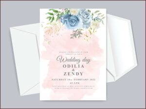 Invitation Card Template Free