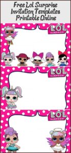 Invitation Templates Online Printable