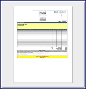 Invoice Template For Builders Uk