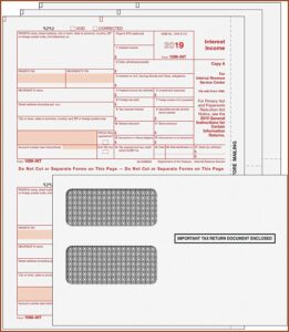 Irs Forms 1099 Interest