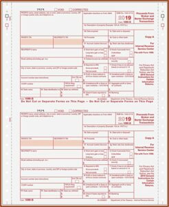 Irs Tax Forms 1099 B