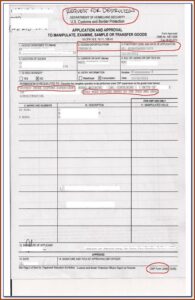 Isf Filing 10+2 Form