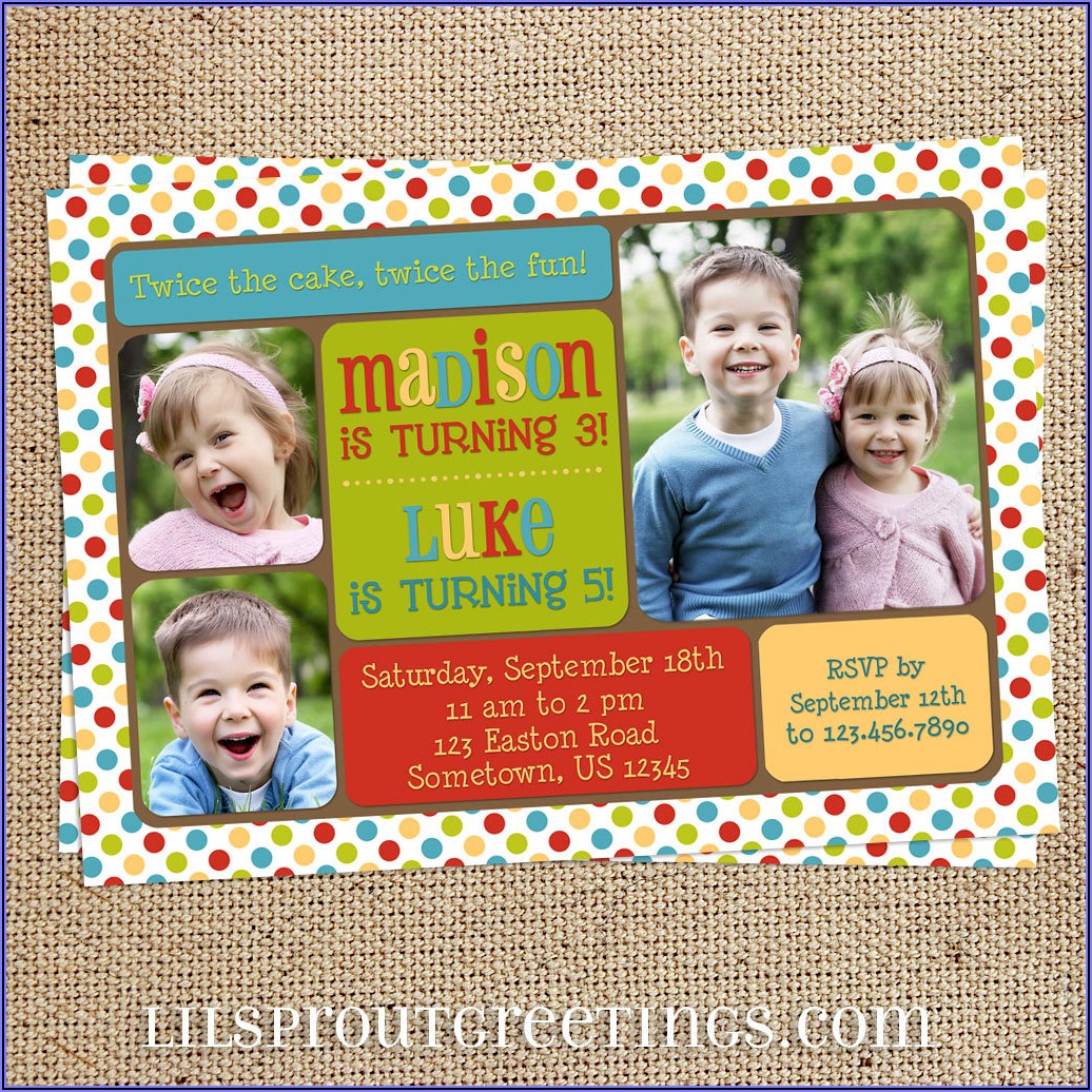 Joint Birthday Party Invitation Wording For Adults