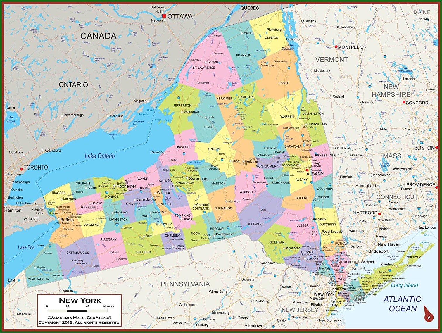 Laminated State Maps