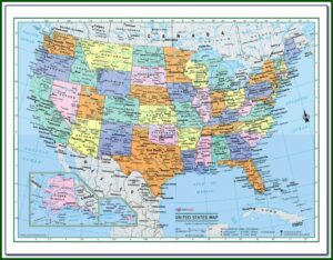 Laminated State Road Maps