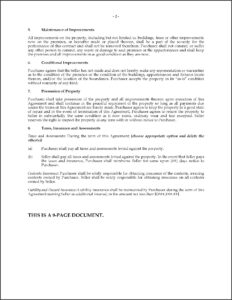 Land Contract Forms Ohio
