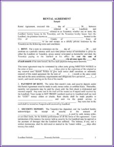 Landlord And Tenant Agreement Forms Ontario