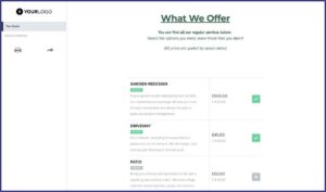 Landscaping Quotes Templates