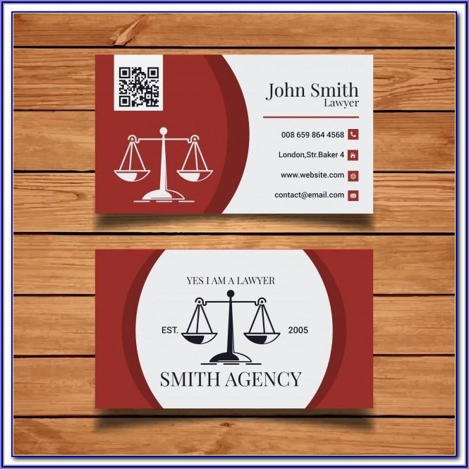 Lawyer Business Card Templates