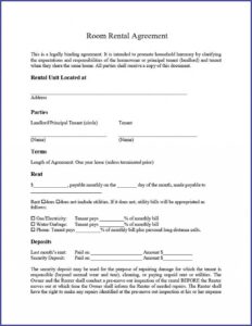 Lease Agreement Template South Africa