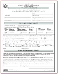 Lease Renewal Form Free