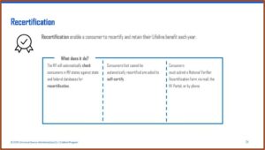 Lifeline Program Annual Recertification Form 2018
