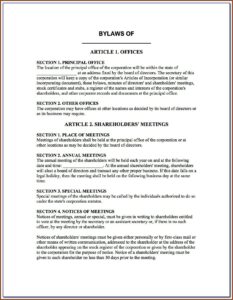 Llc Corporate Resolution Form