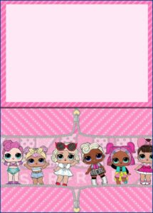 Lol Surprise Birthday Invitations