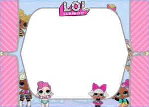 Lol Surprise Birthday Invitations Free