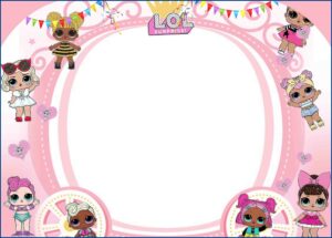 Lol Surprise Online Birthday Invitations