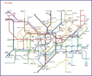 London Tube Map Artists