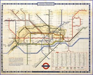London Tube Map Wall Art