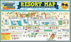 Map Of Accommodation In Waikiki Beach