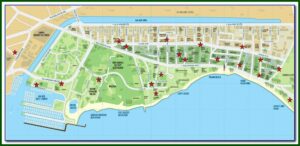 Map Of Hotels In Waikiki Beach