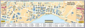 Map Of Hotels Waikiki Honolulu