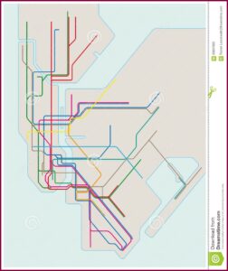 Map Of New York Subway Station