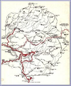 Map Of Yellowstone National Park Lodging