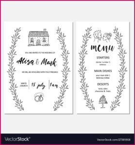 Map Wedding Card