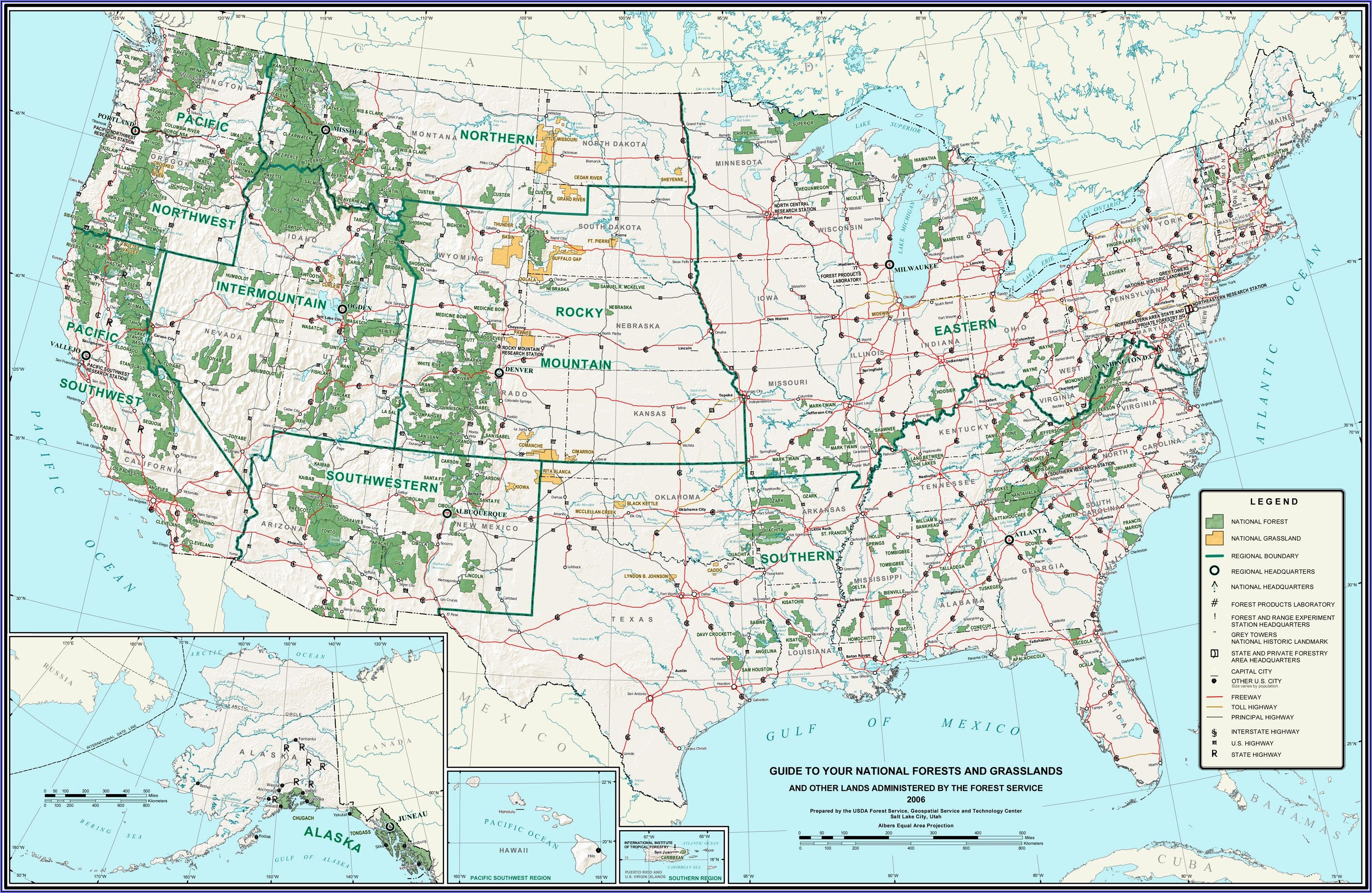 Maps Of National Parks In United States
