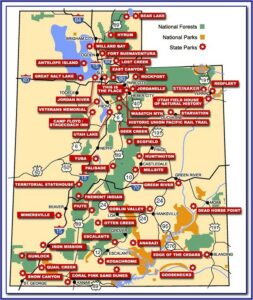 Maps Of National Parks In Usa
