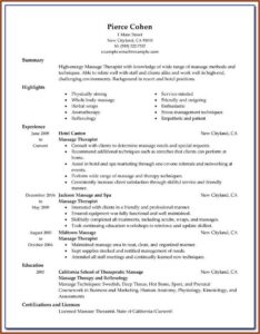 Massage Therapist Intake Forms