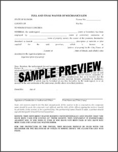 Mechanics Lien Forms Missouri